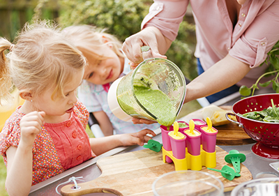 merenda per i bambini