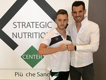 fabien marciano con nutrizionista sportivo lorenzo bergami