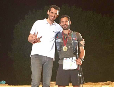 Riccardo Donati con sport nutrizionista lorenzo bergami